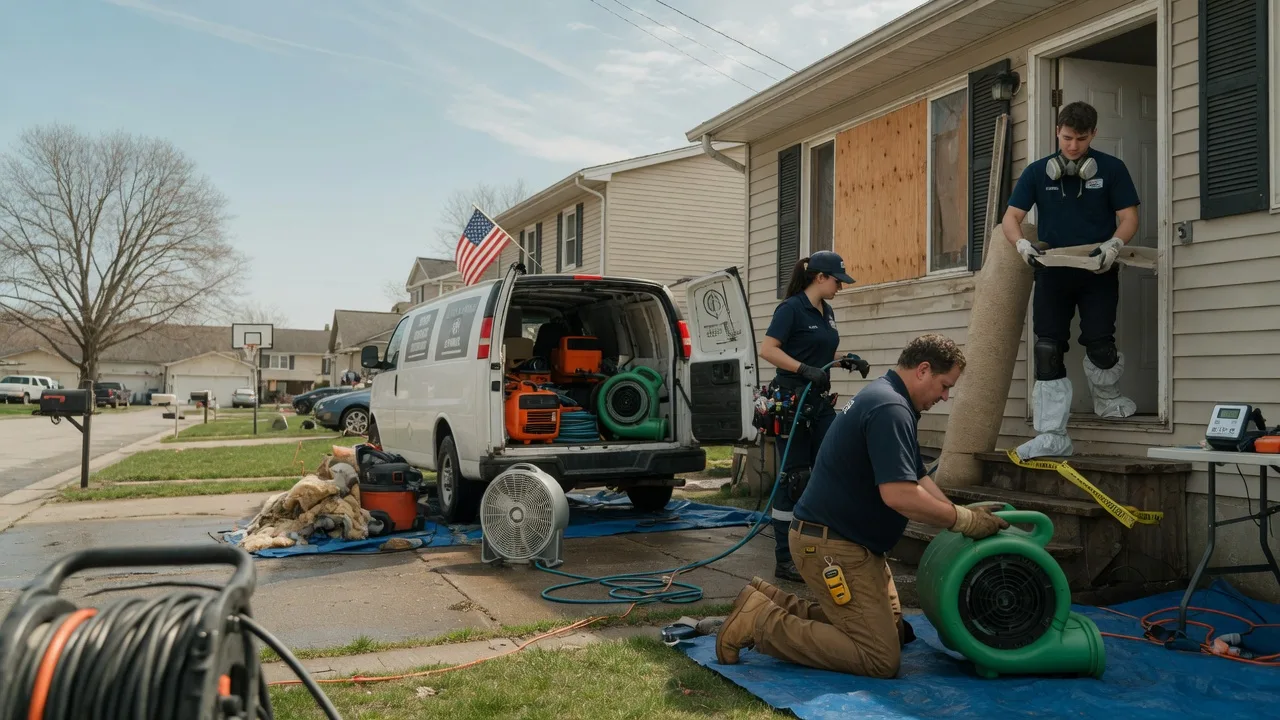Water Damage Restoration in Lahmansville, WV near me